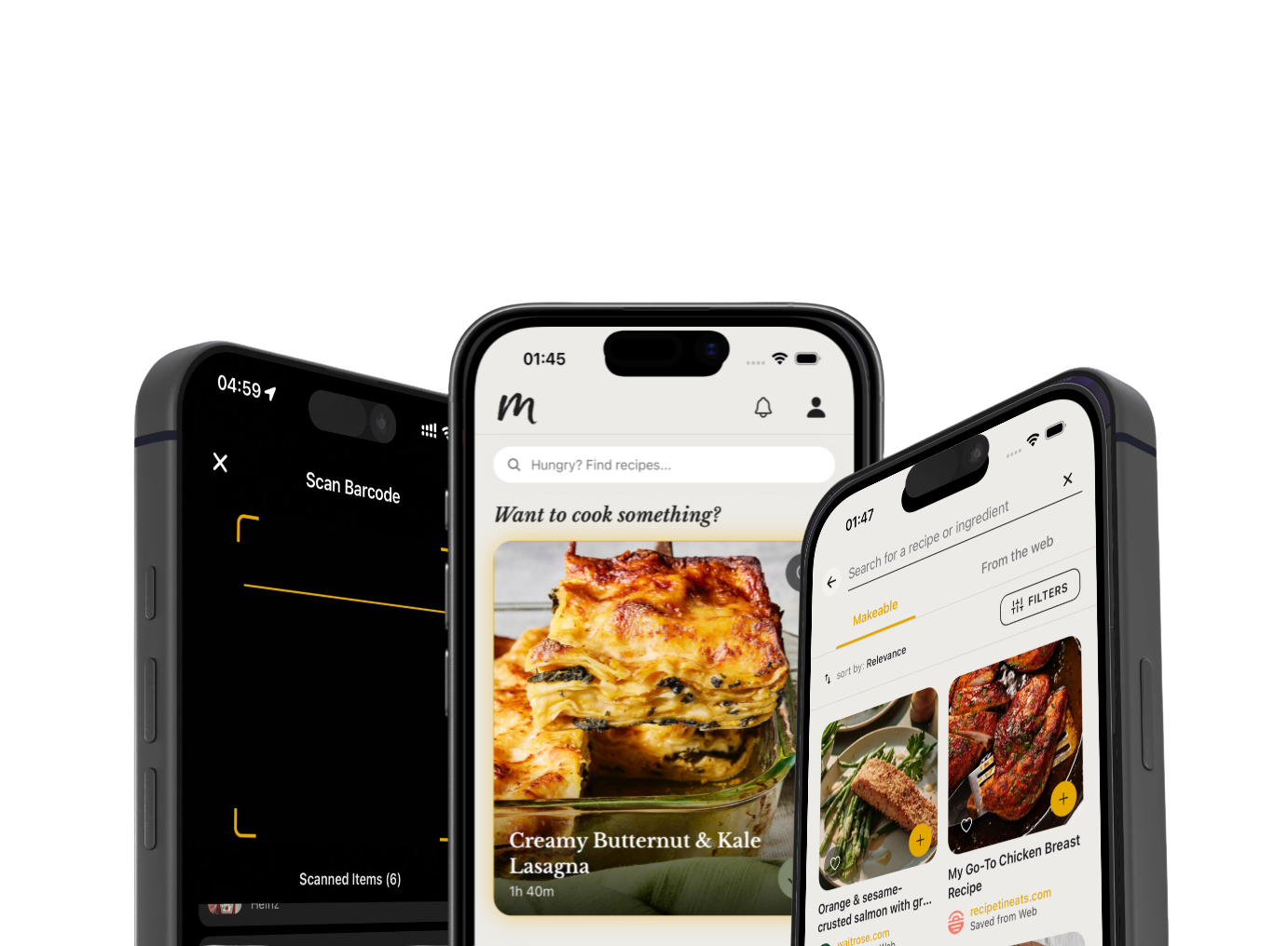 makeable app screenshots